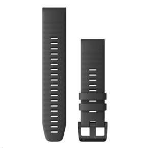 Garmin Hodinkové řemínky Quickfit 22 mm, Black Silicone