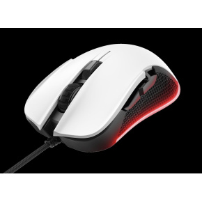 TRUST myš GXT 922 YBAR Gaming Mouse, optická, USB, bílá