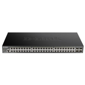 D-Link DGS-1250-52X 52-port Gigabit Smart Switch, 48x GbE, 4x SFP+