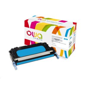 OWA Armor toner pro HP Color Laserjet 3800, CP3505, 6000 Stran, Q7581A, modrá/cyan