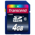 TRANSCEND SDHC karta 4GB Premium, Class 10