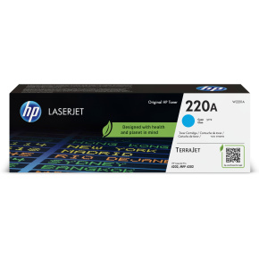 HP 220A Cyan Original LaserJet Toner Cartridge (1,800 pages)