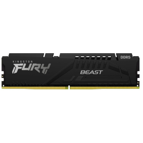 KINGSTON DIMM DDR5 16GB 6000MT/s CL30 ECC FURY Beast EXPO Černá