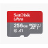 SanDisk MicroSDXC karta 256GB Ultra (100MB/s, Class 10, Android) + adaptér